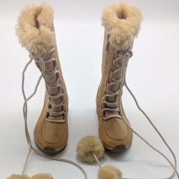 timberland boots in the snow